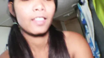 I want a huge cumshot into my tight little teenagers thai snatch