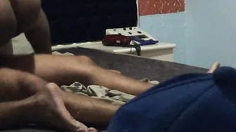 Fiance cumming with double penetration