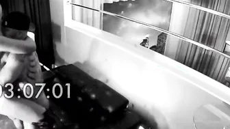 Stacked Blonde Dancer takes on a customer inside the VIP