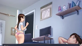 SUMMERTIME SAGA #24 • Dark Hair teens getting huge cummed