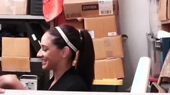Teenagers Thief Shoplifter Daughter  Cougar Three-Way With Officer - Sienna Sheena Ryder Marcus London