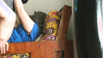 amateur sex with the gardener voyeur