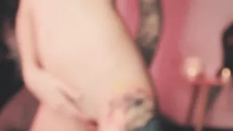 Gia Baker Flashing my dripping vagina you want a taste?