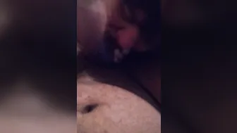 Grandmother blowing my big black dick