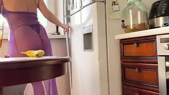 This sushi delivery man has never met anything like this at work - Alina Tumanova before bj inside transparent lingerie