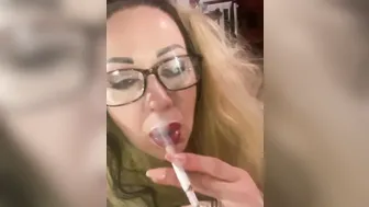 Finland porn video – BambiAmbita and smoking episode part 27