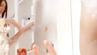 Liza Hardova Enjoying sucking off toy and then fucking it