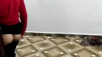 Angel Fowler Walks inside House Showing Booty to Master Dani Danger