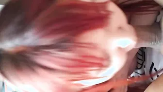 She likes to suck cocks before bed.