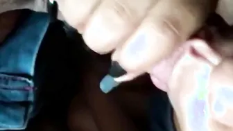 Esposa se empolgou no boquete caprichou e finalizou fudendo com o marido