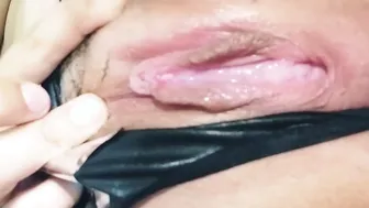 Bombshell petite women inside african underwear shows you how soak her vagina is