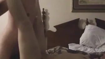 My Vegas Vacation Part one- Hard Motel Sex with the Door Open  Gets Ready For a Slutty Night