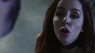 Sneaking Foster Daughter Caught And Blackmailed By Dad- Vanna Bardot