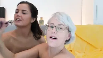 Angel Wicky and Cindy Shine FFM