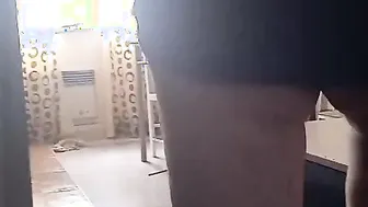 Work inside home