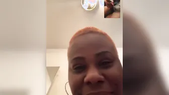When she turned on so she called me on FaceTime to performance me some Action