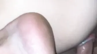 Very creamy vagina and creamy penis