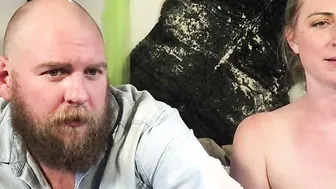 Finger Tight White Bald Booty into Doggy Style - BunnieAndTheDude