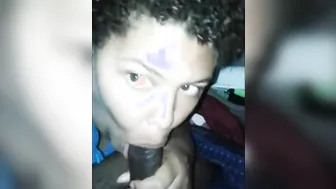 bbw thot offer oral sex into vehicle