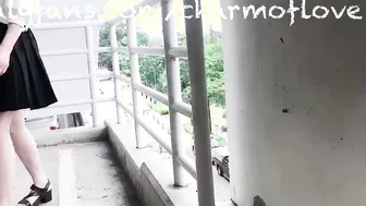 Philippines porn video – Office bimbos showing her vagina inside outdoors. สาวออฟฟิตโชว์หอยในที่สาธารณะสุดท้ายโดนเย็ด
