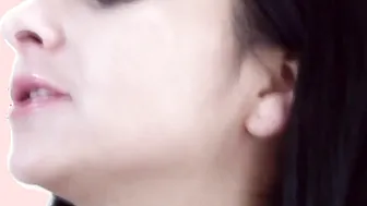 Dark Haired 18 year old suck an older guys dick