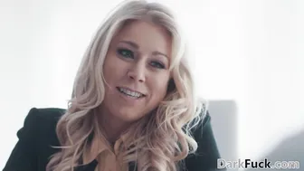 Katie Morgan Takes Her Co-Workers big black cock