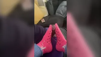Amateur Sock Job Feet Job with Cum inside Socks and Wearing them after Runnerbean87