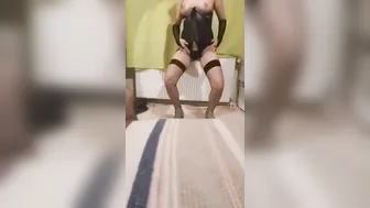 Turk ciftin olay yayini kadin fena azmis ve kopuyor yayinda