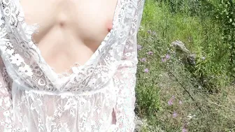 Outdoor Sex into a Parc with my best Friend Amateur Lovers
