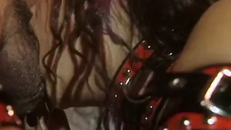 Chic delivers a steamy bj to her subs dick into