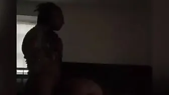 Pervy stepson sneaks in her MILF hotel room and fucked her by her huge booty