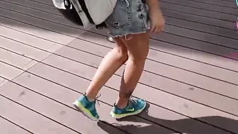 Orgasm Control Lovense play at Aeroport Outside play