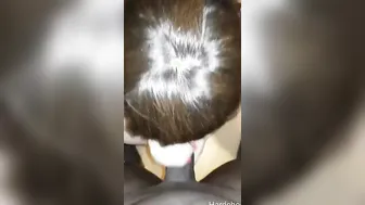 bbc innocent is blowing my huge african dick (oral sex)