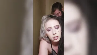 Punk bimbos gets banged from behind