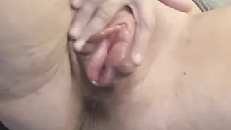 Pumped Snatch  Screwed and Cum on a Big Sex Toy