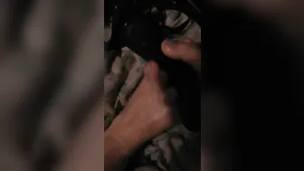 Lotion toejob vibrator