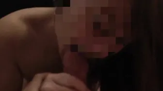 Vulgar teens bimbo sucking off until the end. Cum into her mouth