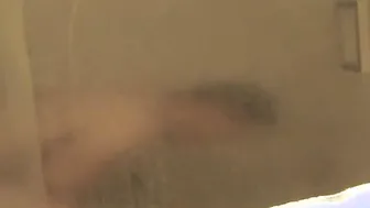Secretly watched by the boned into the shower.