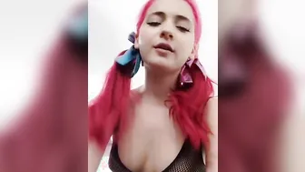 Slutty thot dancing on a penis - Emma Fiore