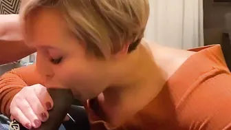 Who likes to watch me blowing a huge african dick like that? www.cassianacosta.com