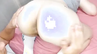 Curious Nymphet blonde Milf white socks head Ebony penis bushy vagina licking huge butt rough fucking