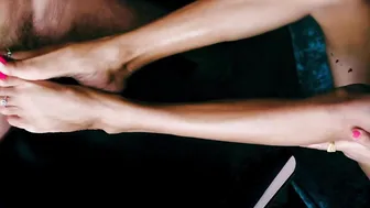 Chocolate Dick Foot  Cum - Petite eastern Ravena Rey Offer Goddess Turf Job  Getting Cum-Shot To Her Face