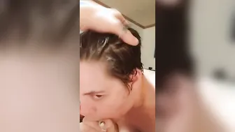 Goddess cougar blows penis with gusto