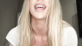 Big Titted tattooed step daughter filthy talks before fucked into point of view
