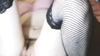 Red Haired Hispanic with rich snatch - Pink vagina