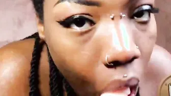 Black cougar Chy Turns in a Lusty Succubus