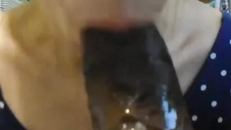 Silly cuckold your step daughter is into love with big black dick
