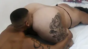 Giving my broken butt for the male to kiss Greek kiss my horn films