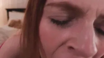 Slutty barely legal ginger Aaliyah Love enjoy gigantic fat dick in her juicy cunt from behind and Hottie load of cum