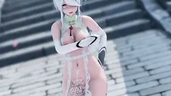 【MMD R-eighteen SEX DANCE】HOT LOVELY BUTT WHITE SWEET SATISFACTION 甘いお尻 [MMD]